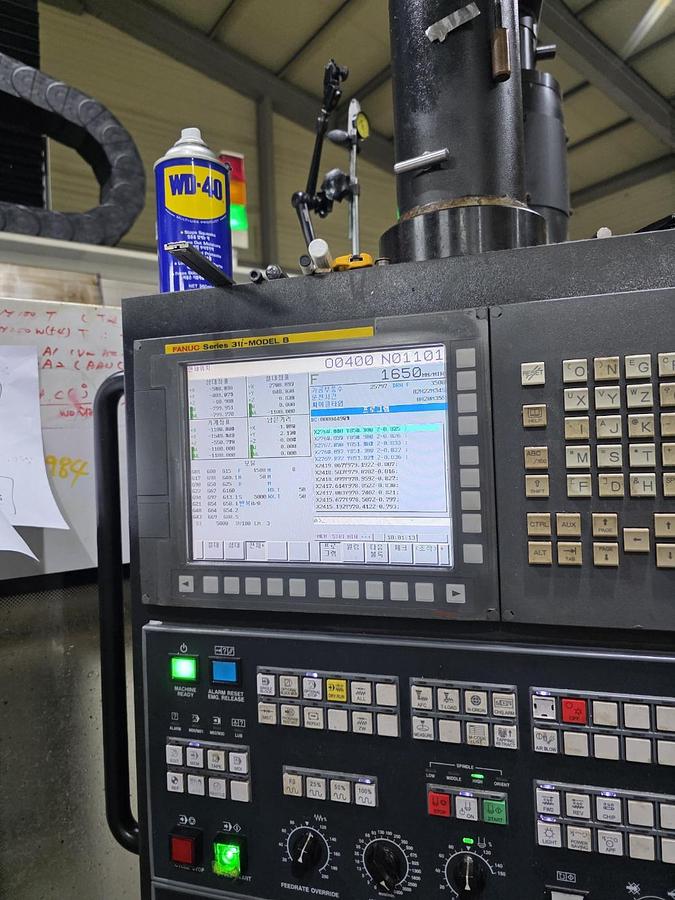 Used Doosan BM 2740M CNC Bridge Type Machining Center