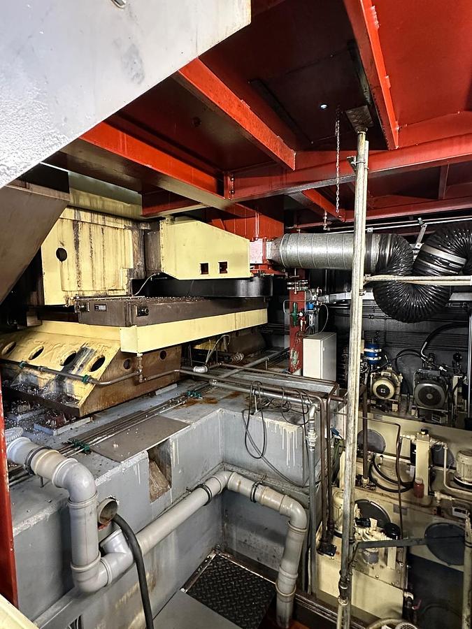 Used Dorries Scharmann Contumat 3 MC: VC 4600/400 CNC Single Column Vertical Turning Machine with Live Spindle Side Head