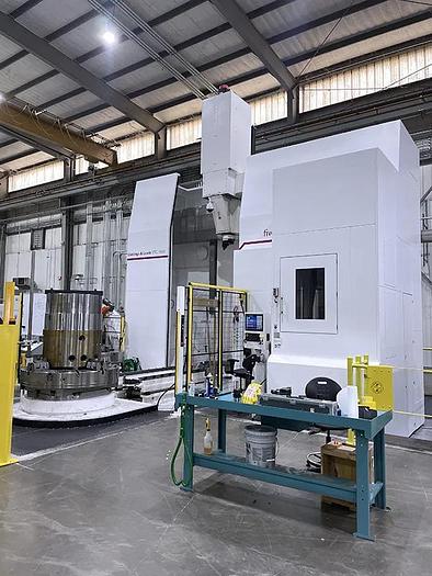 Used Giddings & Lewis VTC 1600 CNC Vertical Boring & Milling Machine with Live Spindle & Table C-Axis