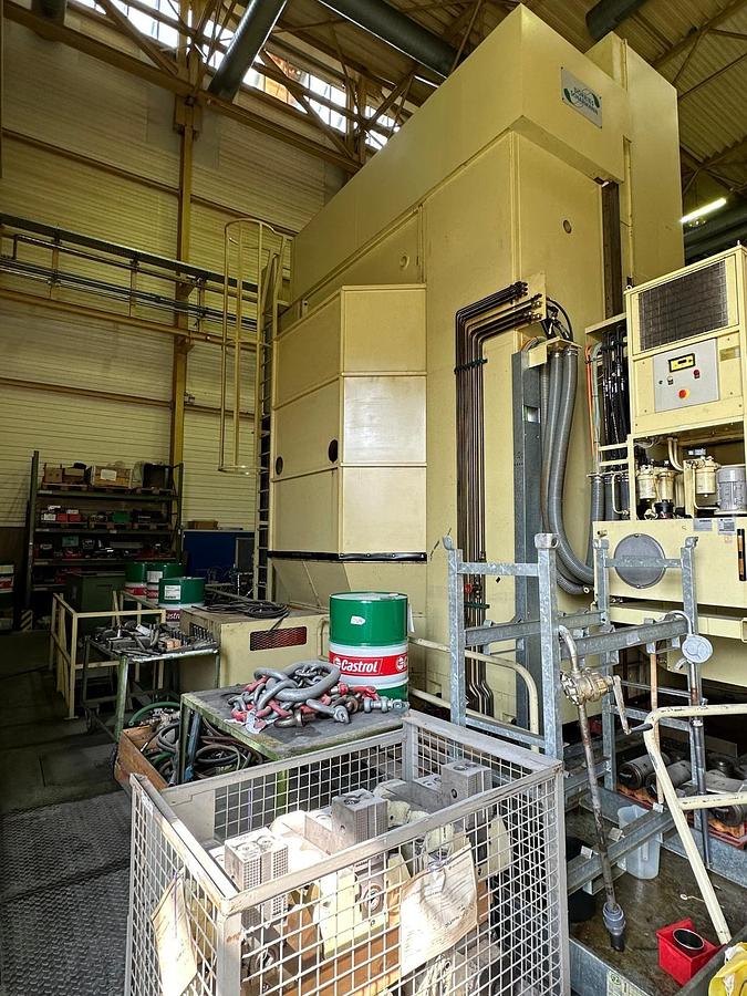 Used Dorries Scharmann Contumat 3 MC VC 4200/360 CNC Vertical Boring & Milling Machine with 2 Rams and Live Spindle
