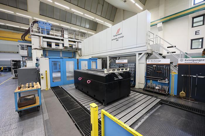 Used Heyligenstaedt Heynumill Ecoflex CNC Double Column Planer Type Milling Machine
