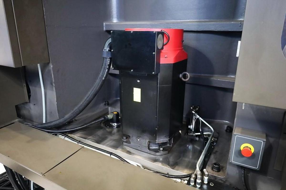 Used Hankook VTC 200E CNC Double Column Vertical Boring & Turning Machine with Live Spindle