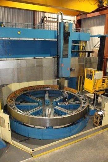 Used Wuhan 65/80 CNC Double Column Heavy Duty Vertical Turning & Milling Machine