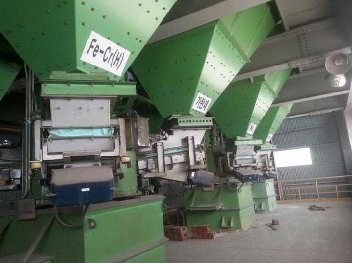 Used Inteco 150 Ton Ladle Furnace with Moving Rail Car, Dust Collection, Auto Input system