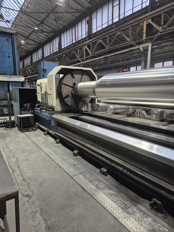 Used Poreba TCF 160 x 6000 CNC Three Slides Horizontal Lathe