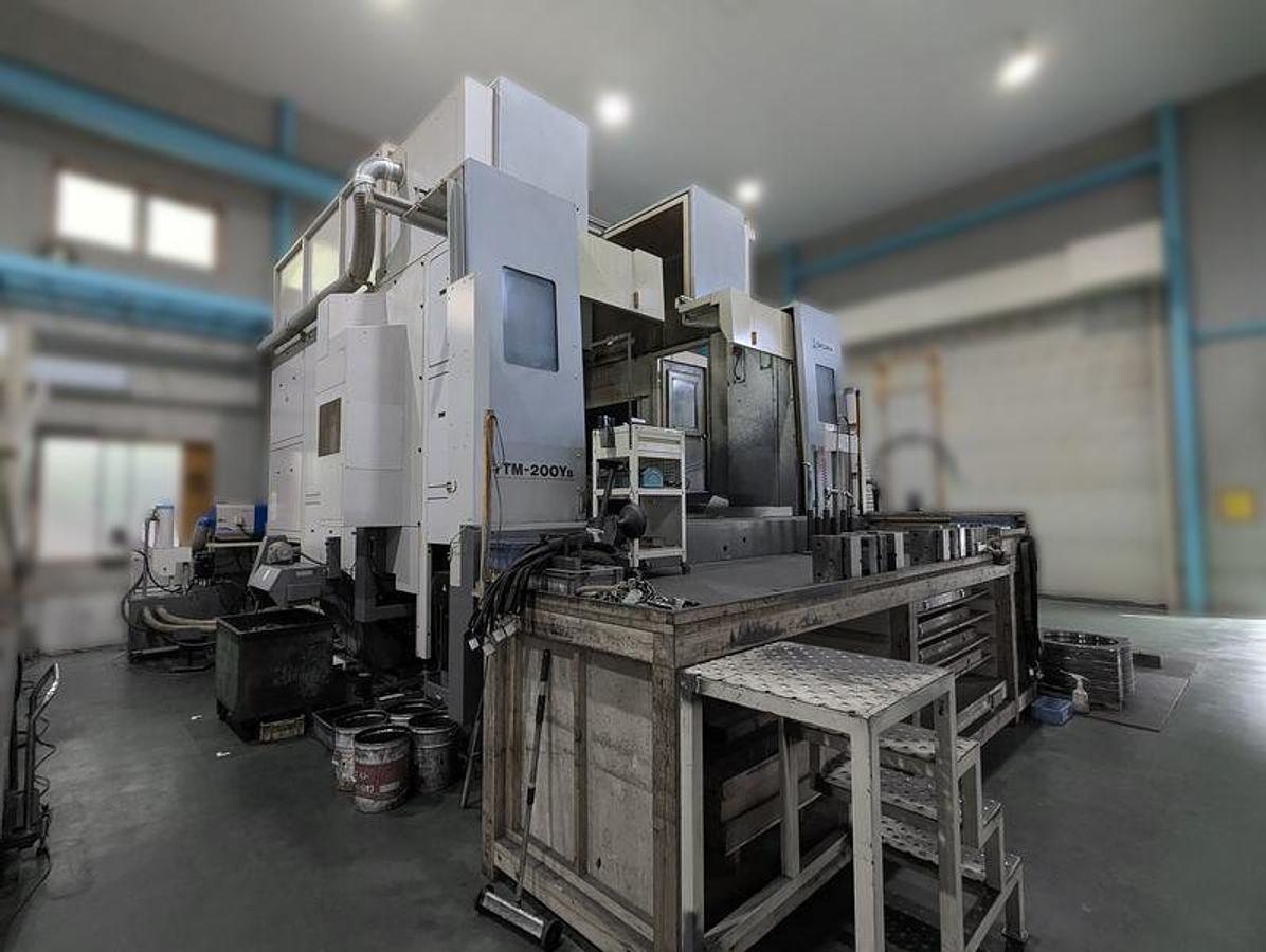 Used Okuma VTM 200YB CNC Vertical Multi-Tasking Machining Center