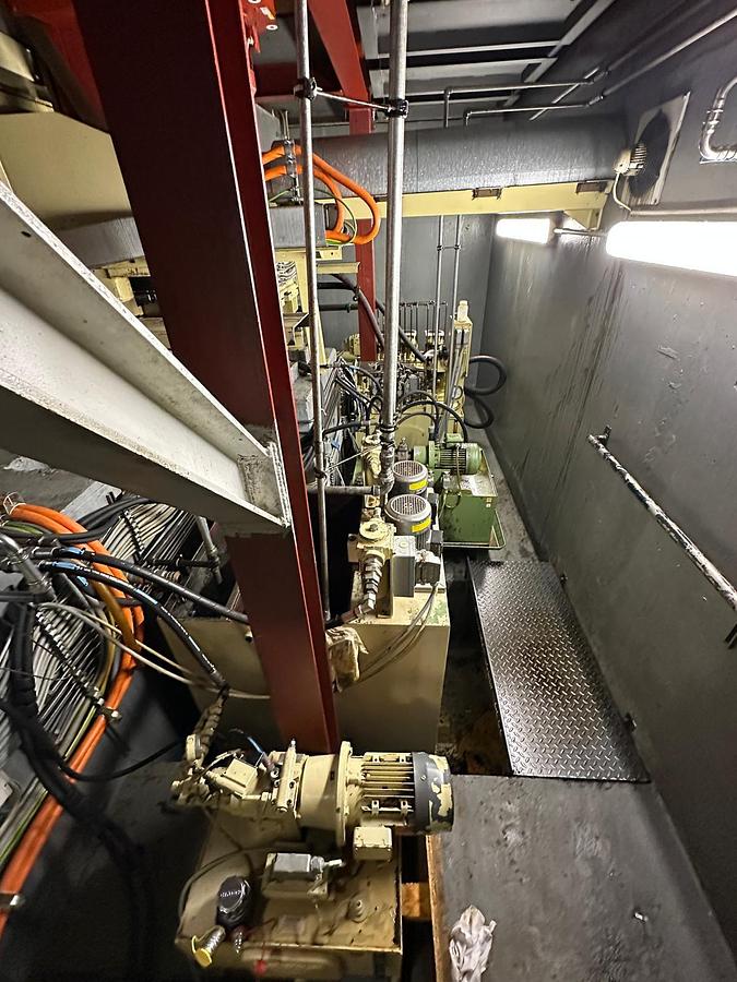 Used Dorries Scharmann Contumat 3 MC: VC 4200/360 CNC Vertical Boring & Milling Machine with Live Spindle on Vertical Ram & Live Spindle on Side Head