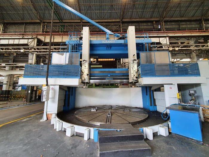 Used Morando KR 50/65 CNC Double Column Vertical Boring Machine