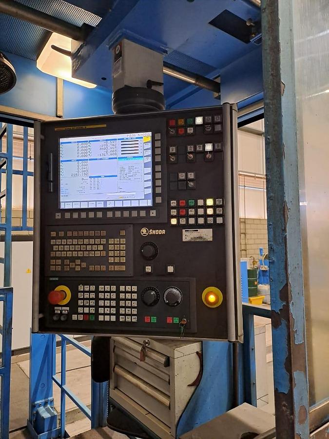 Used Skoda HCW 1-150 5/14M CNC Heavy-Duty Floor Type Horizontal Boring Machine