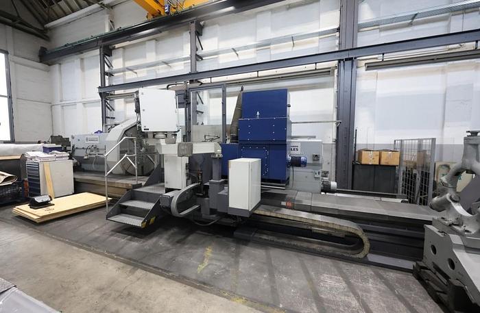 Used Herkules DXW 1000 CNC Heavy-Duty Lathe