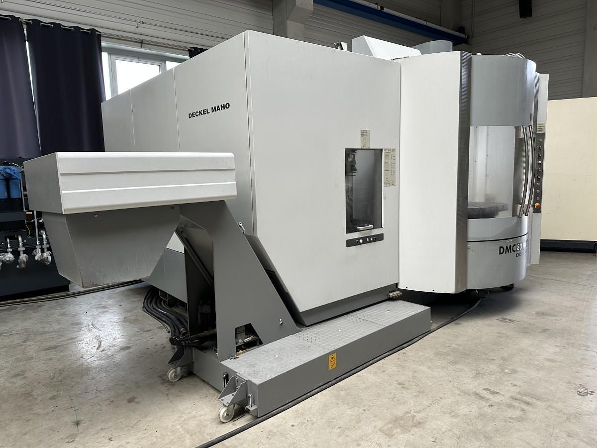 Used DMC 80 FD duoBLOCK 5-AXIS MACHINING CENTER - MILLING & TURNING