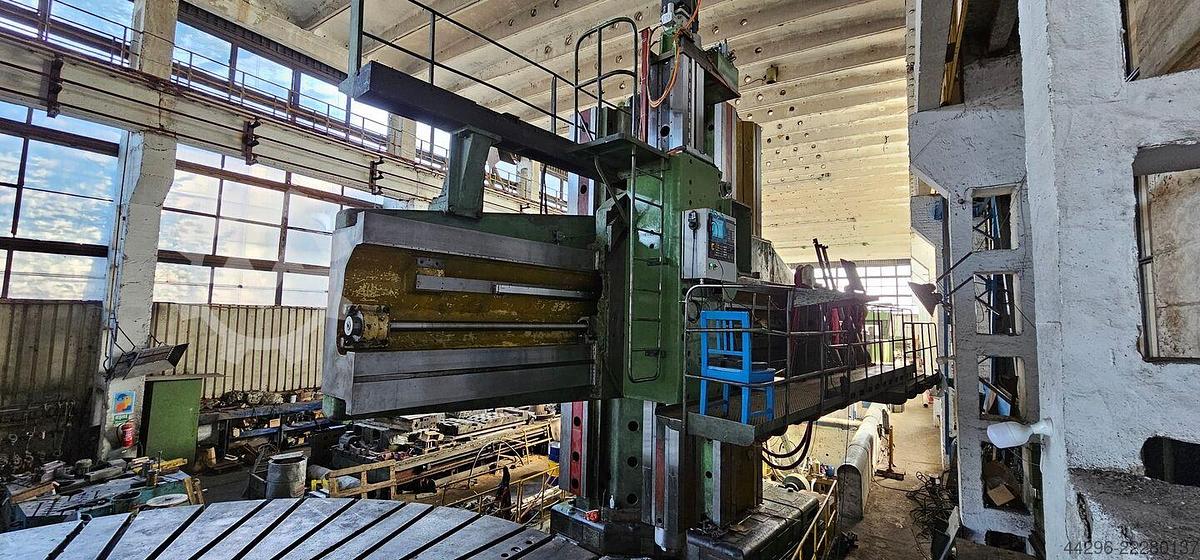 Used Blansko SKSJ 1A CNC Single Column Vertical Turning & Boring Machine with Live Spindle