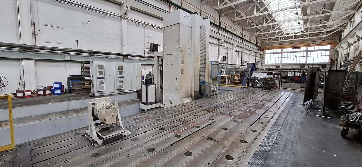 Used Union PCR 160 CNC Floor Type Horizontal Boring Machine