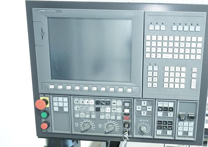 Used Okuma VTM 200 CNC Vertical Turning & Boring Machine with Live Spindle & Table C-Axis