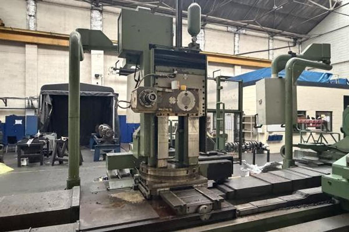 Used Tacchi HD3 / 130L CNC Horizontal Lathe with Live Spindle Milling Tower & C-Axis