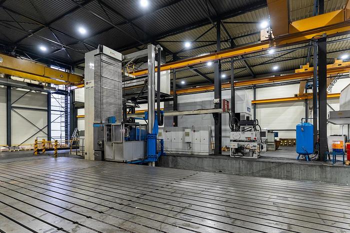 Used Bost Bostram 160 CNC Floor Type Horizontal Boring Machine