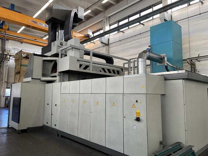 Used Zayer TEBAS 5000 CNC Bridge Type Milling Machine
