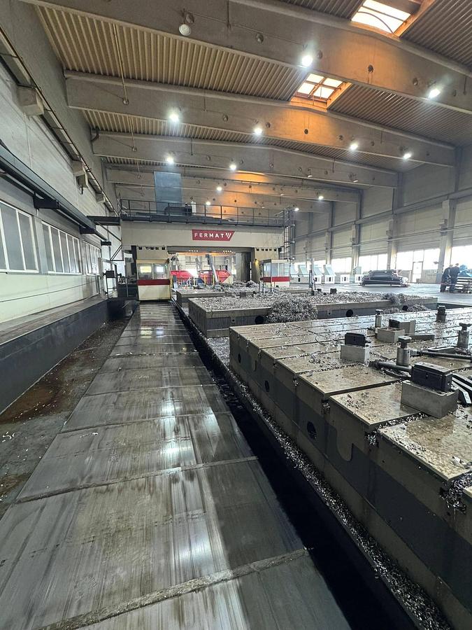 Used Fermat CNC Double Column Heavy-Duty Gantry Type Milling Machine