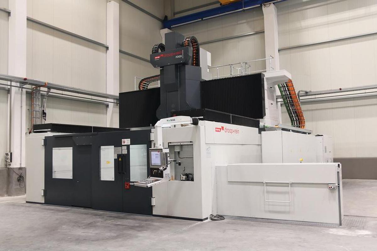 Used Droop + Rein FOGS 40 60 CNC 5-Axis High Speed Gantry Type Machining Center with 2 Spindles