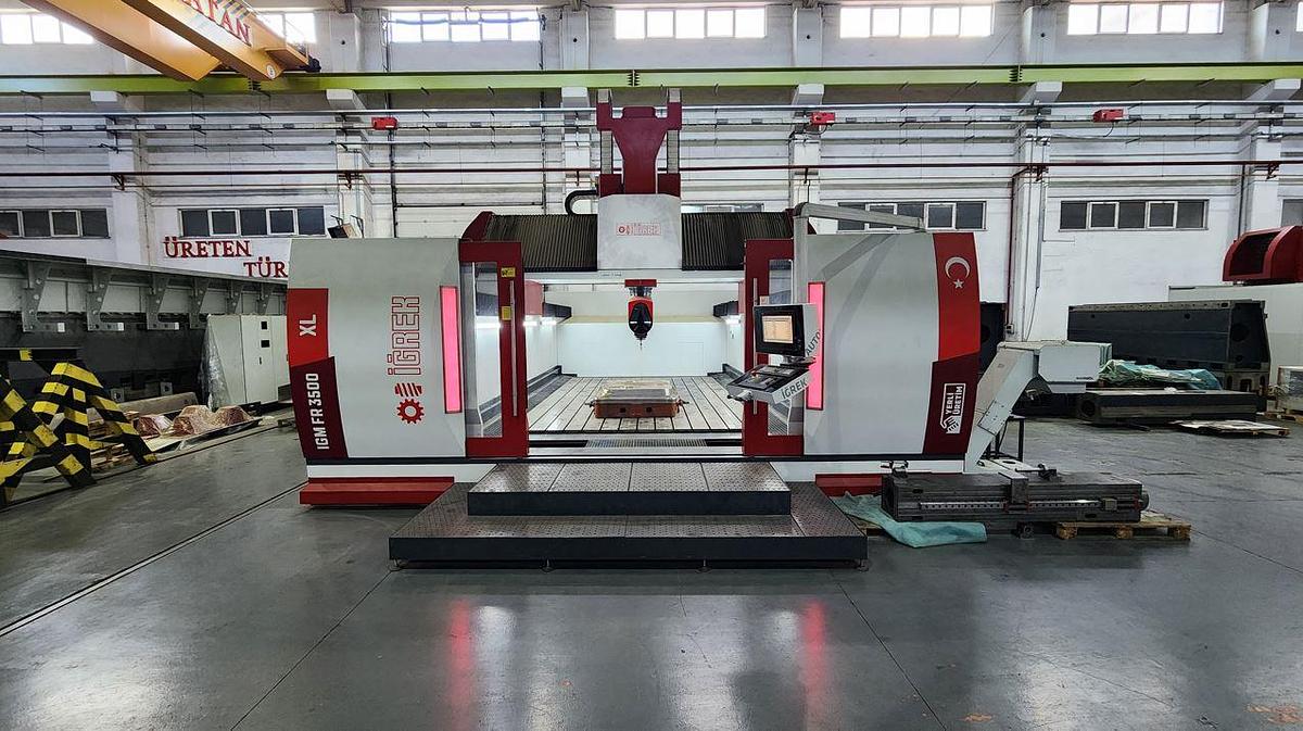 Used IGREK 3500 XL CNC 5-Axis Simultaneous Portal Gantry Type Milling Machine