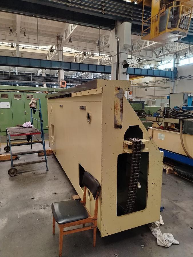Refurbished Schiess 40 DZ CNC Double Ram Vertical Boring & Milling Machine with Live Spindle & Table C-Axis