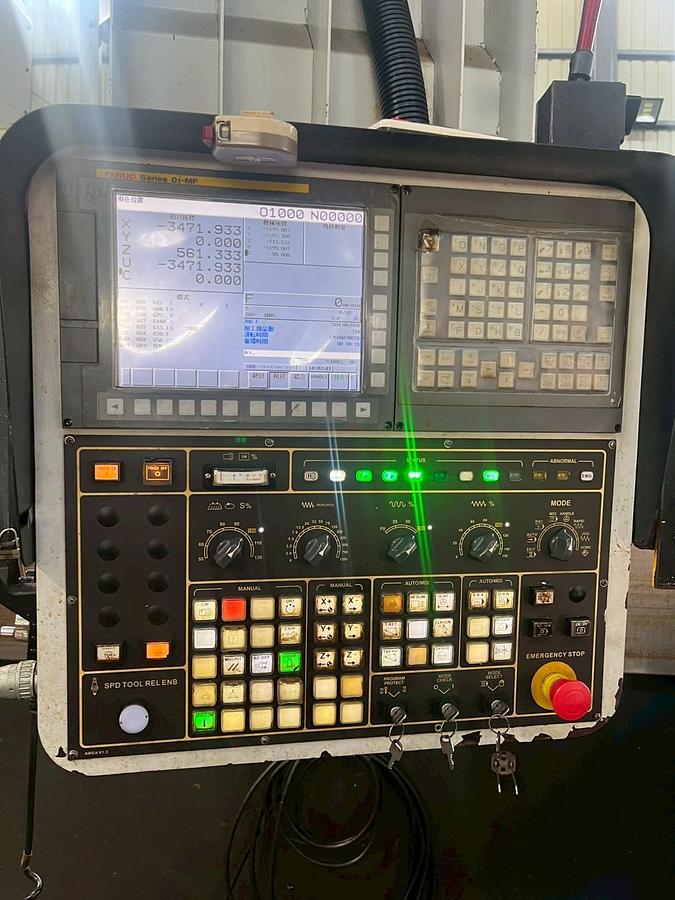 Used AWEA LG 8050 CNC Double Column Gantry Type Machining Center