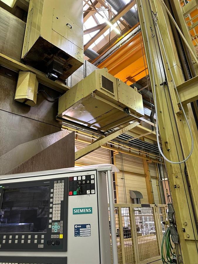 Used Dorries Scharmann Contumat 3 MC: VC 4600/400 CNC Single Column Vertical Turning Machine with Live Spindle Side Head