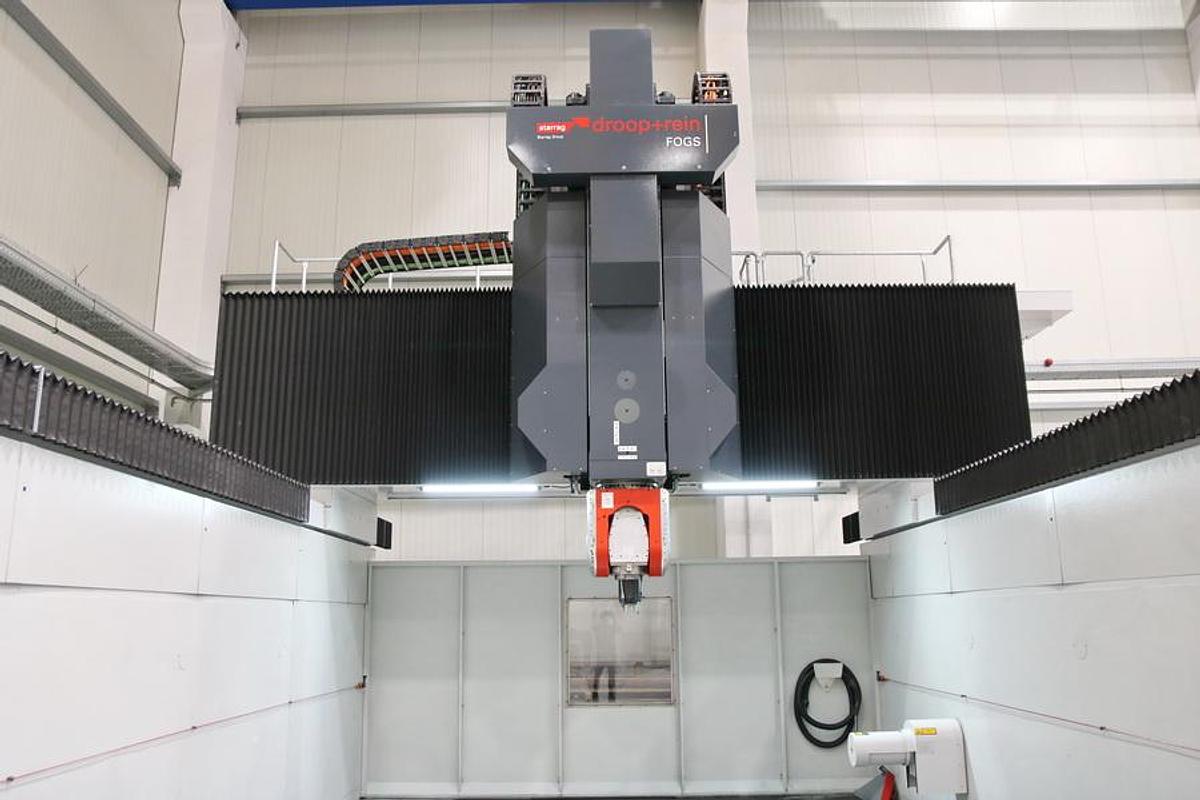 Used Droop + Rein FOGS 40 60 CNC 5-Axis High Speed Gantry Type Machining Center with 2 Spindles