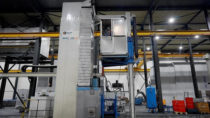 Used Bost Bostram 160 CNC Floor Type Horizontal Boring Machine