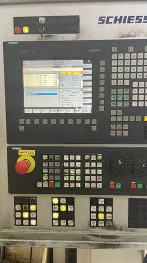 Used Schiess Vertimaster VM 1.25 CNC Double Column Vertical Turning & Boring Machine