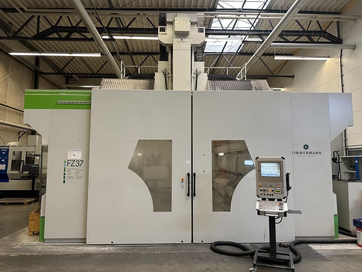 Used Zimmermann FZ 37-5 CNC 5-Axis Gantry Type Machining Center