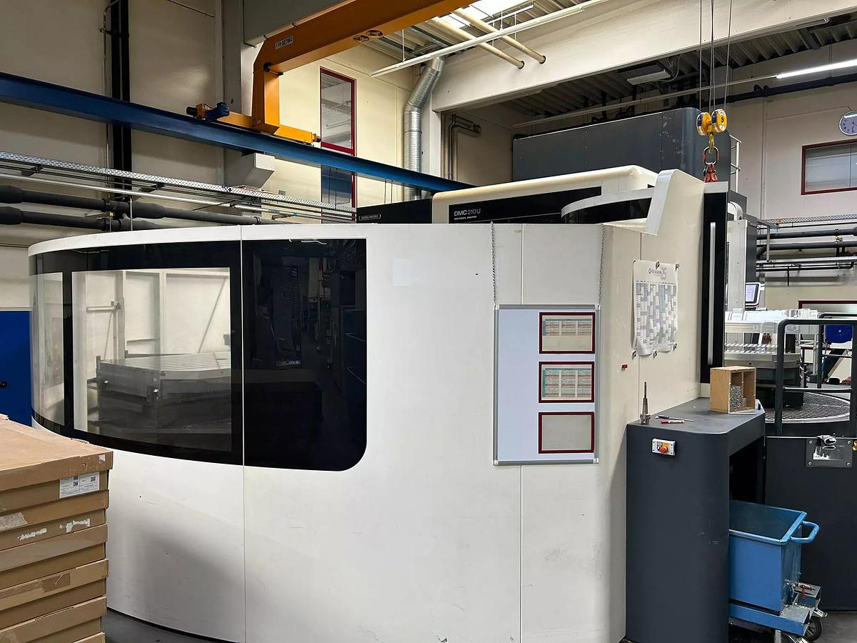 Used DMG DM 210 U RS 5 CNC Universal Machining Center with 5 Pallet System