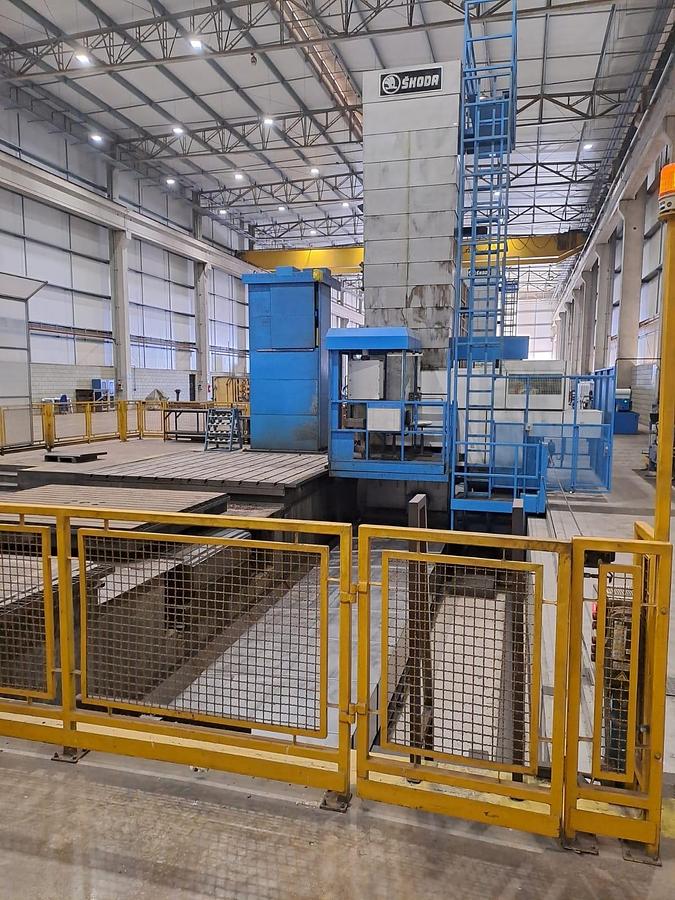 Used Skoda HCW 1-150 5/14M CNC Heavy-Duty Floor Type Horizontal Boring Machine