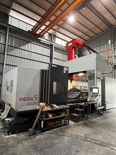 Used AWEA Mega 5 P4025 CNC 5-Axis Bridge Type Machining Center