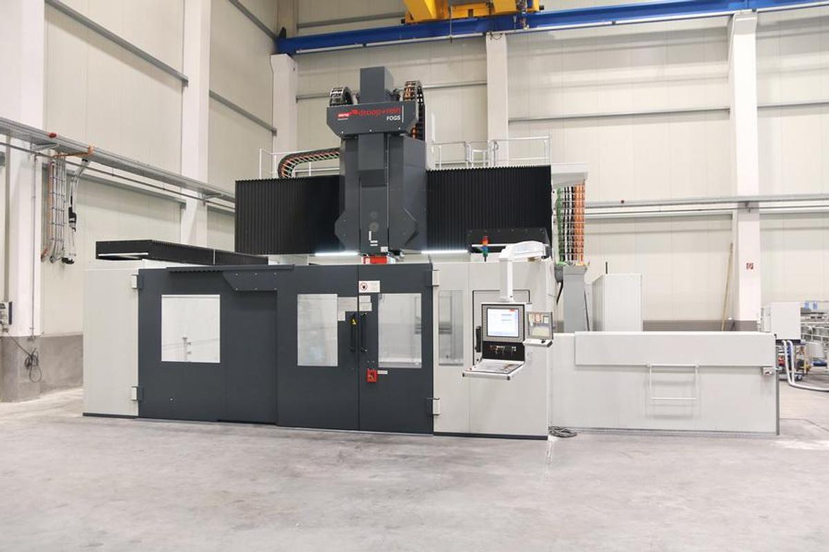 Used Droop + Rein FOGS 40 60 CNC 5-Axis High Speed Gantry Type Machining Center with 2 Spindles