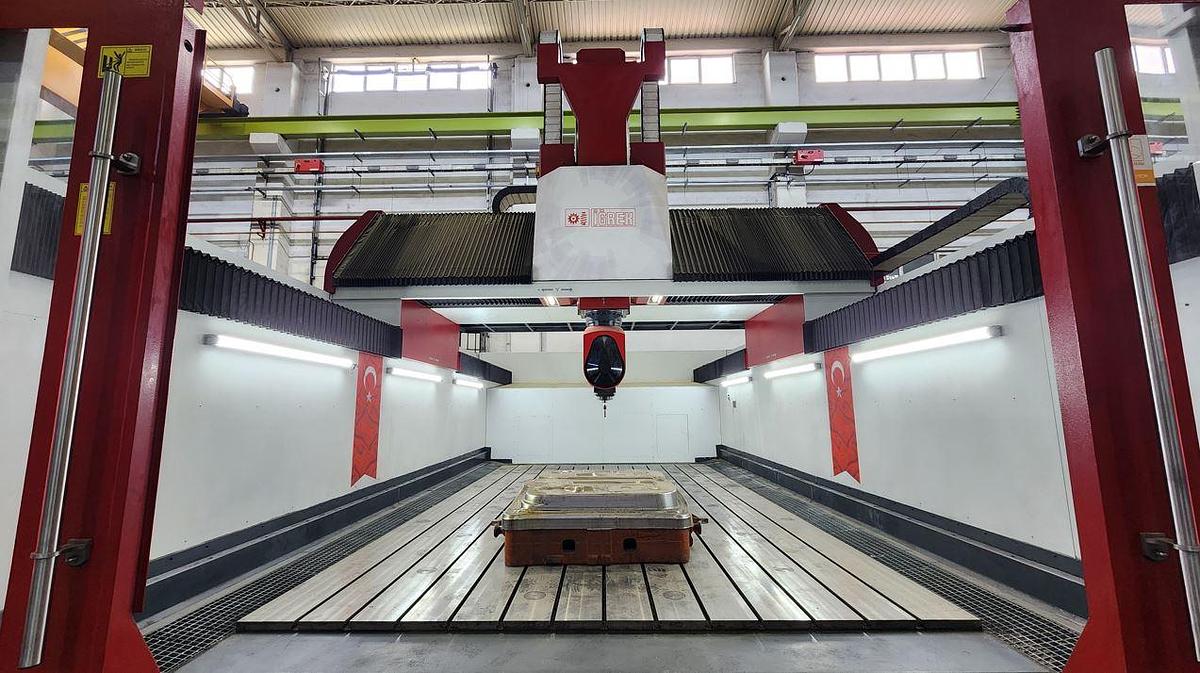 Used IGREK 3500 XL CNC 5-Axis Simultaneous Portal Gantry Type Milling Machine