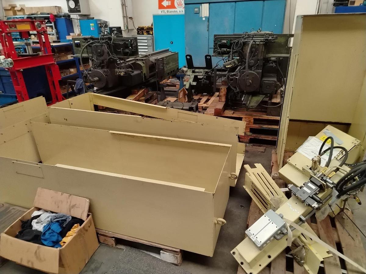 Refurbished Schiess 40 DZ CNC Double Ram Vertical Boring & Milling Machine with Live Spindle & Table C-Axis