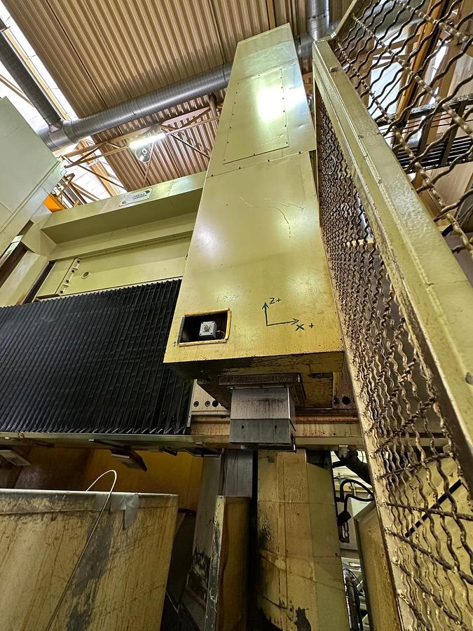 Used Dorries Scharmann Contumat 3 MC VC 4200/360 CNC Vertical Boring & Milling Machine with 2 Rams and Live Spindle