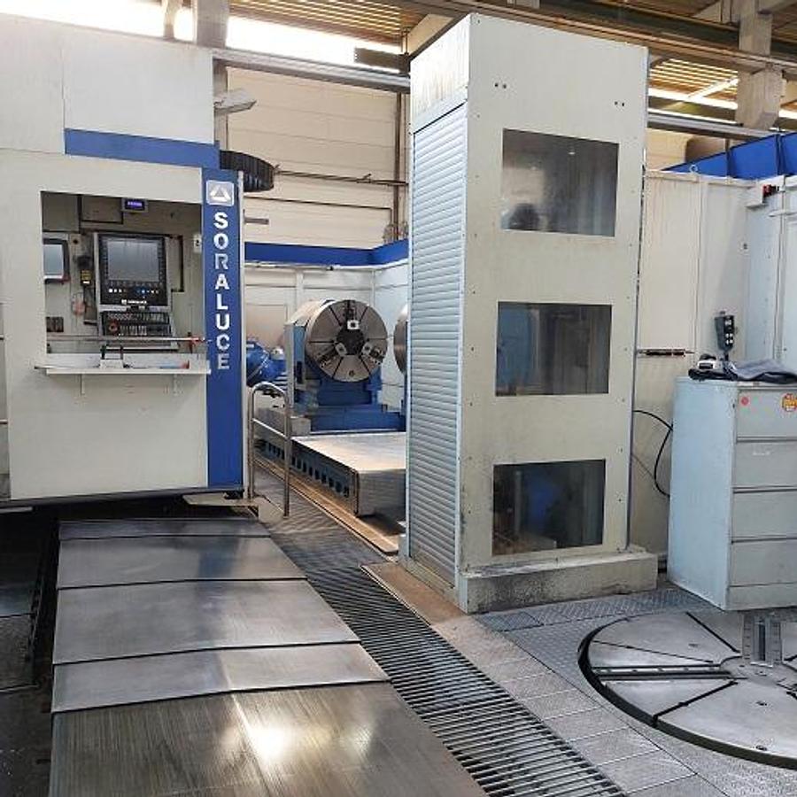 Used Soraluce FL 8000 CNC Universal Machining Center with 6 Axes and Turn Table