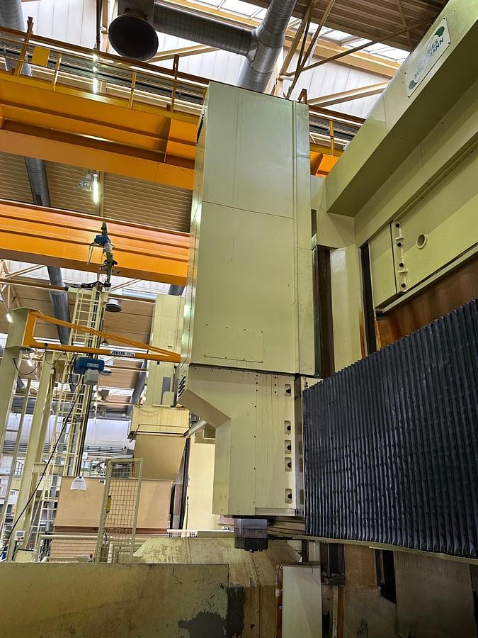 Used Dorries Scharmann Contumat 3 MC VC 4200/360 CNC Vertical Boring & Milling Machine with 2 Rams and Live Spindle