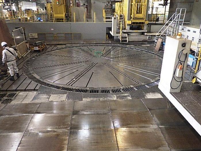 Used Homma HMT-8/10 GTN CNC Heavy Duty Gantry Type Double Column Milling Machine / Vertical Turning Mill