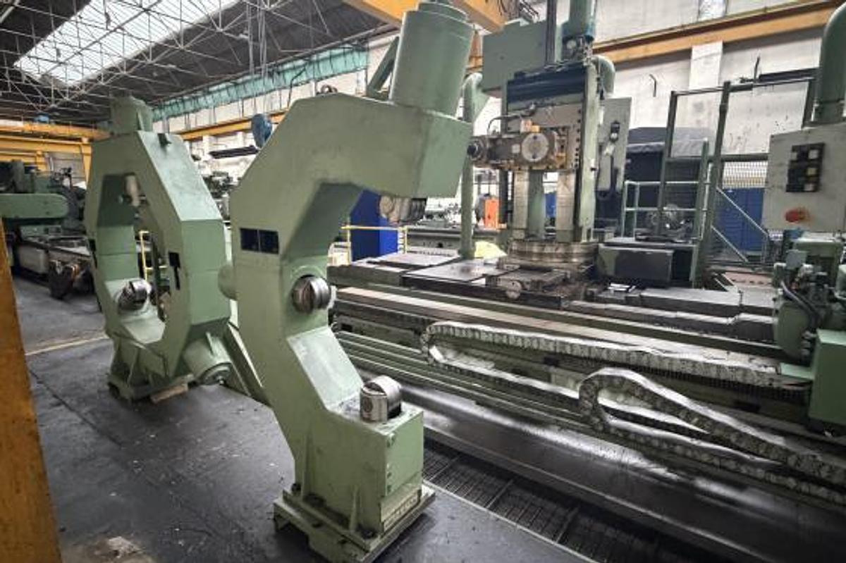 Used Tacchi HD3 / 130L CNC Horizontal Lathe with Live Spindle Milling Tower & C-Axis