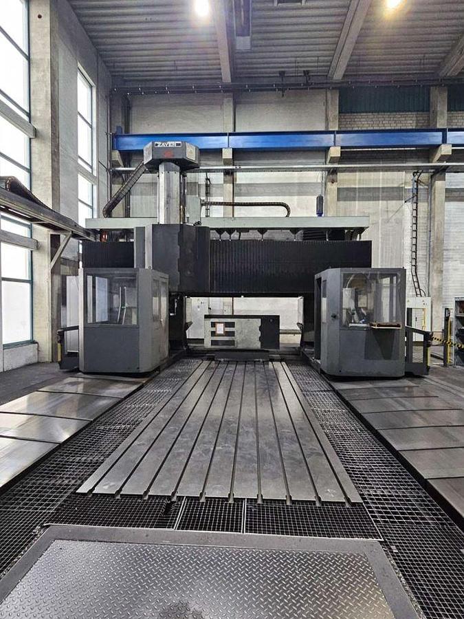 Used Zayer GMCU 6000-AR CNC Gantry Type Double Column Milling Machine
