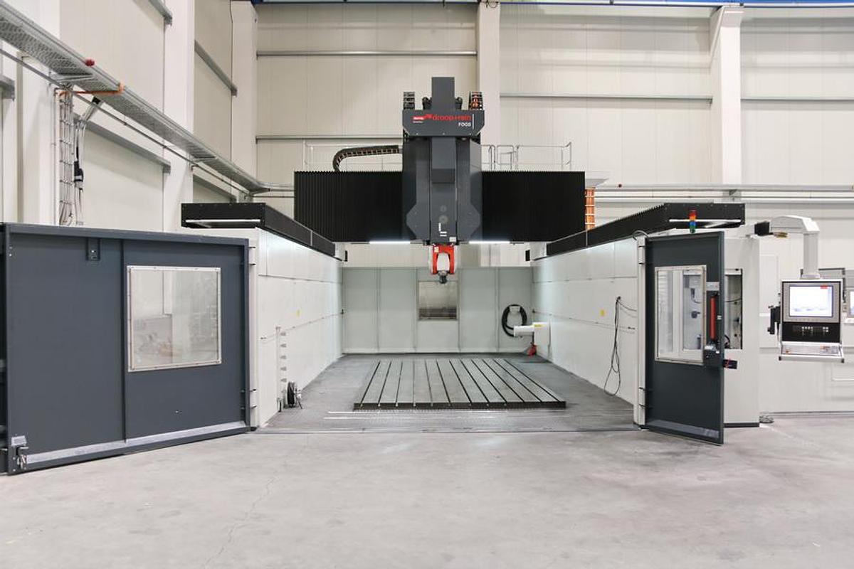Used Droop + Rein FOGS 40 60 CNC 5-Axis High Speed Gantry Type Machining Center with 2 Spindles