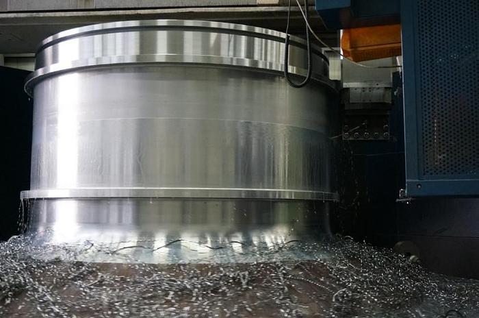 Used HNK VTC 50/85 CNC Heavy Duty Double Column Vertical Boring & Turning Machine with Live Spindle & Table C-Axis