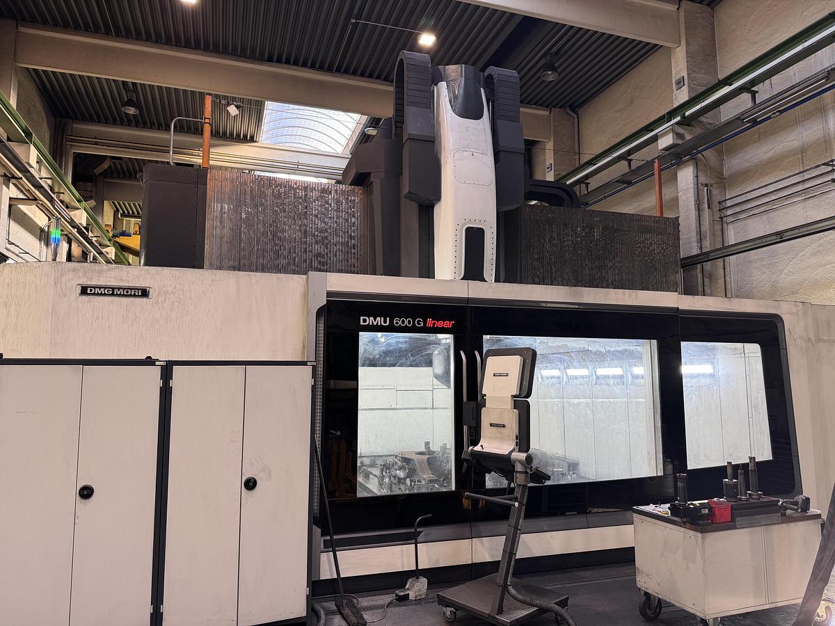 Used DMG DMU 600 G Linear CNC 5-Axis Gantry Milling Machine