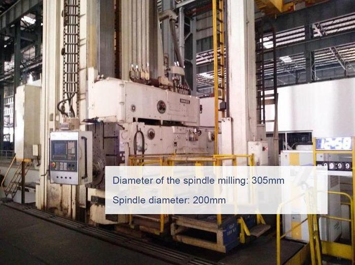 Used Innse T2C AVANTESTA 9-Axis CNC Floor Type Horizontal Boring Machine