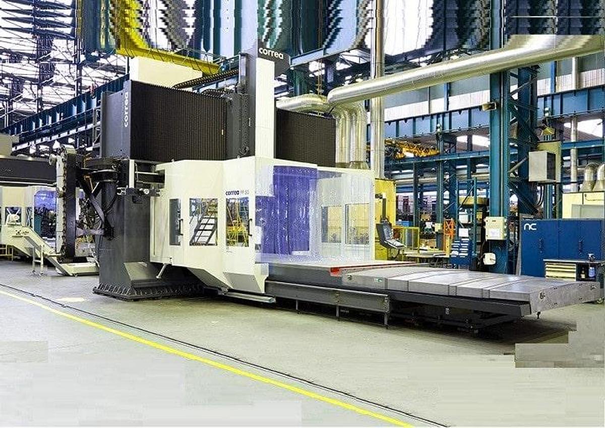 Used Correa FP 50/50 CNC Bridge Type Machining Center