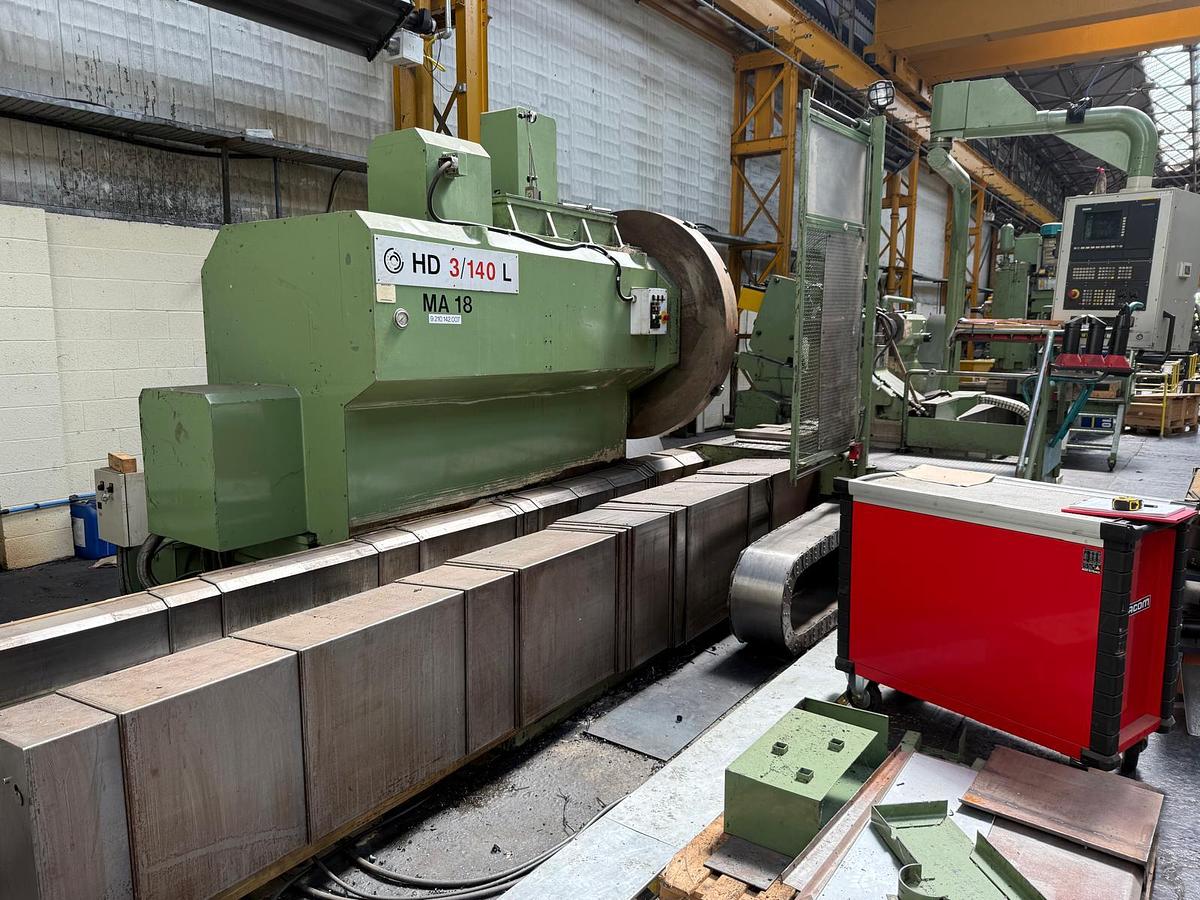 Used Tacchi HD3 / 140L CNC Horizontal Lathe with Live Spindle Milling Tower & C-Axis