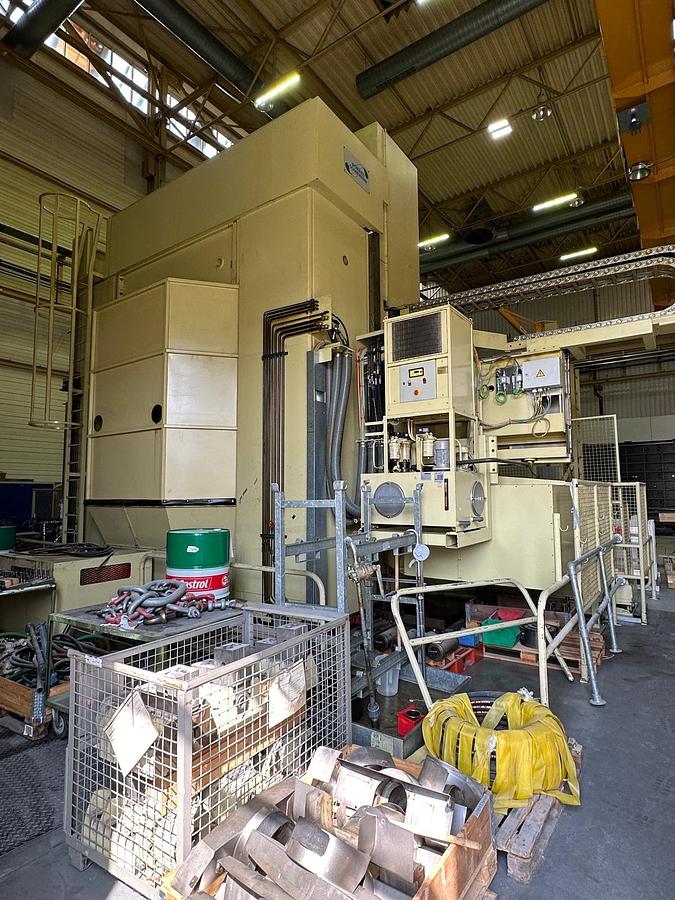 Used Dorries Scharmann Contumat 3 MC VC 4200/360 CNC Vertical Boring & Milling Machine with 2 Rams and Live Spindle
